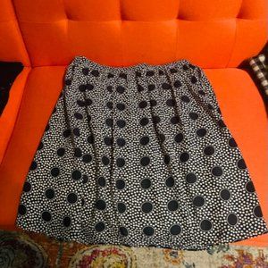 Pleated midi J Crew